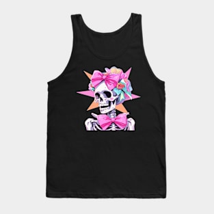 preppy skeleton Tank Top